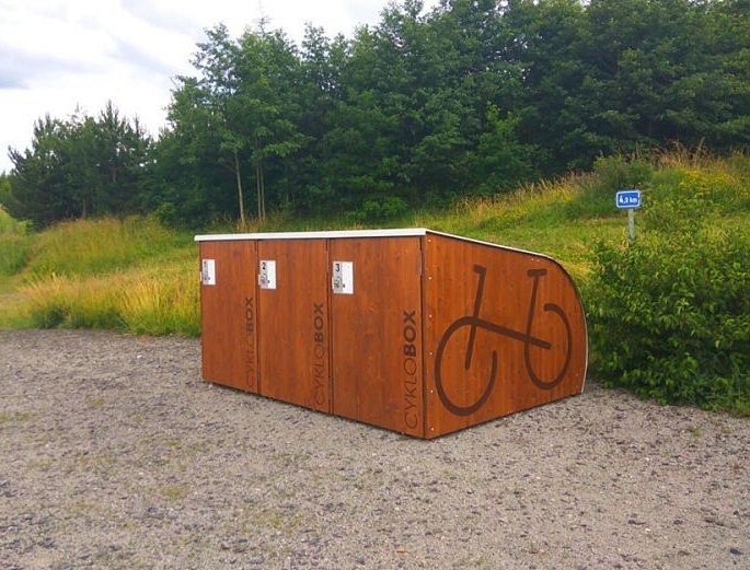 Kryté parkovací místa pro kola