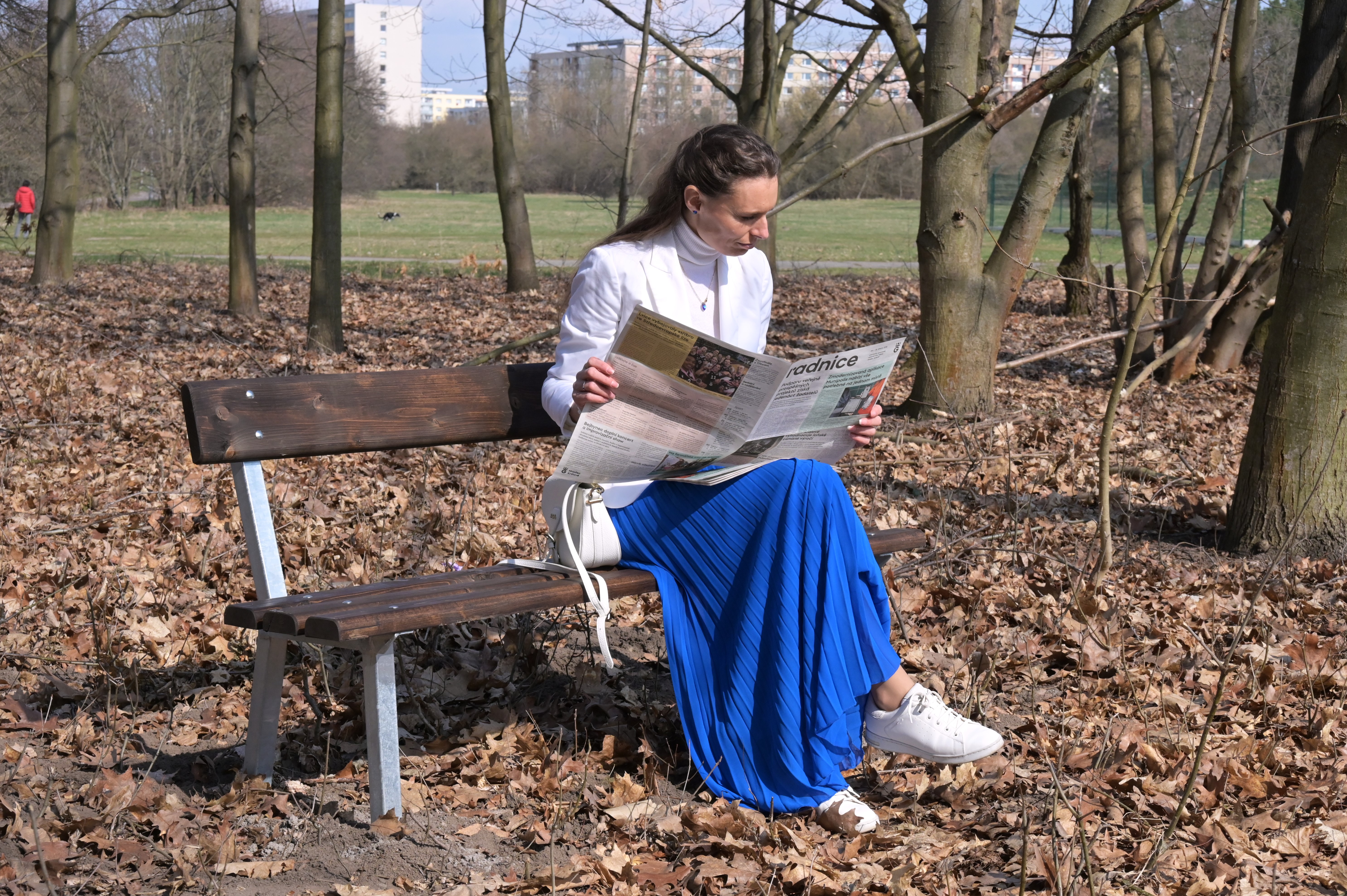 Lavičky v lesoparku 3